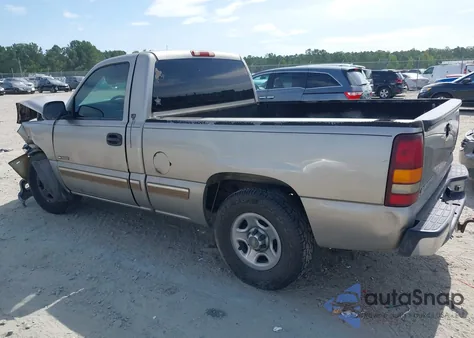 2002 Chevrolet Silverado Ls из США, поврежденный, VIN 1GCEC14W22Z139532